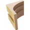 Ekena Millwork 5"W x 5"D x 5"H Wide Rockford Rough Cedar Woodgrain TimberThane Corbel, Primed Tan CORUR05X05X05ROCRCPR - alternate 4